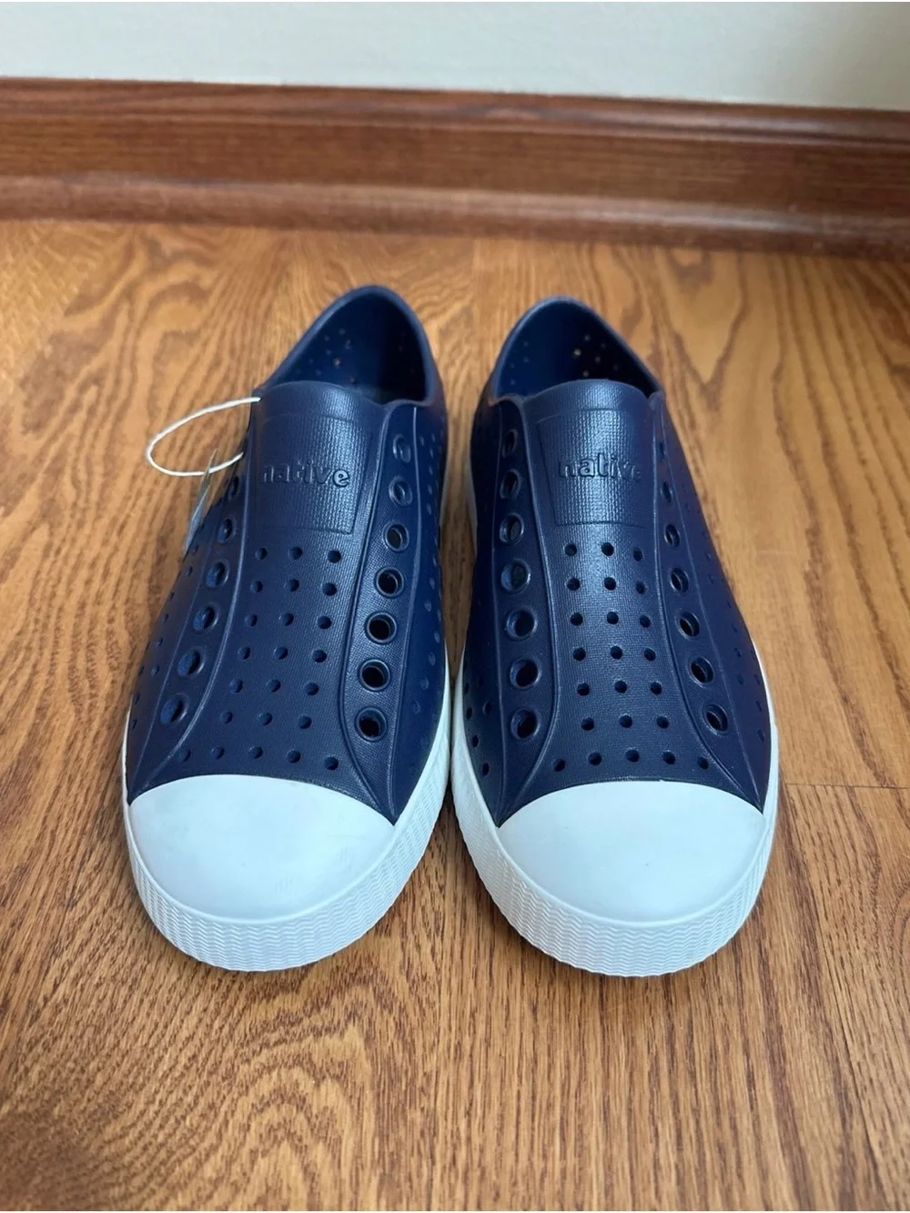 NWT Native Jefferson Shoes Womens 6 Men’s 4 Kids 4 Navy Blue